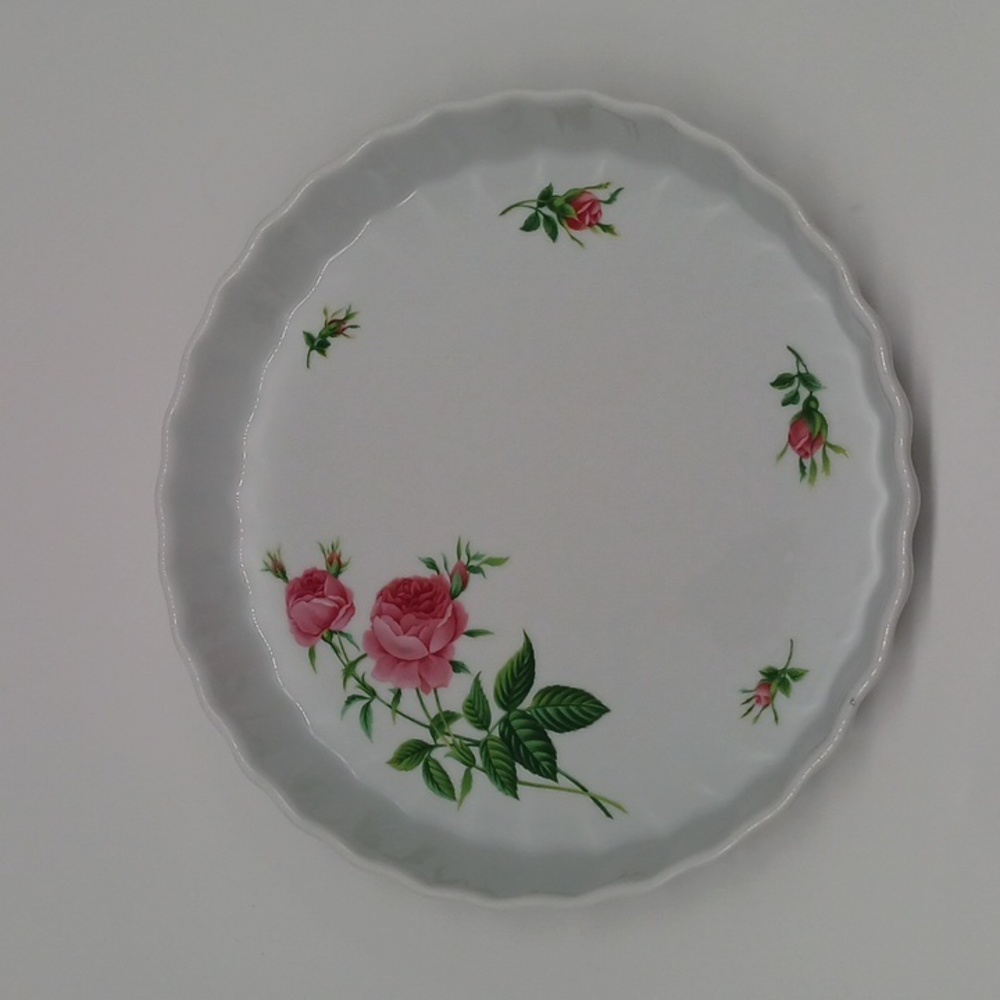 Christineholm Rose Tart Quiche Fluted Pie Pan - 9.5"